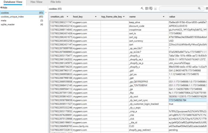 Database
